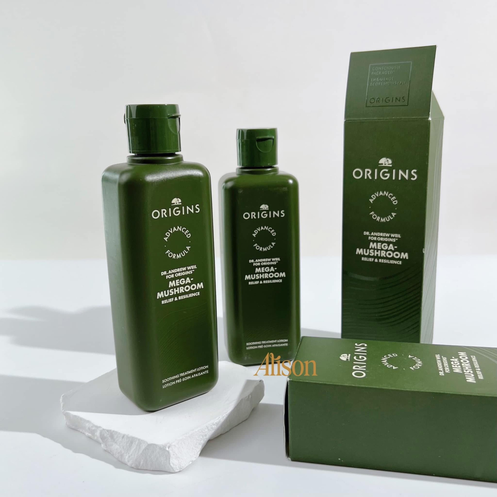 Origins MEGA MUSHROOM Relief & Resilience Soothing Treatment Lotion